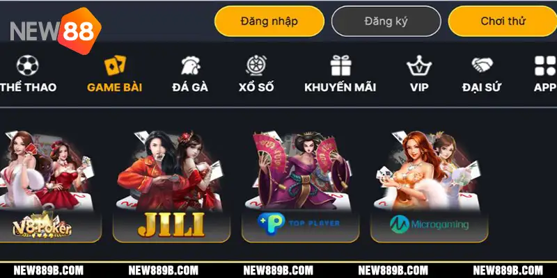 Hướng dẫn tham gia chơi game bài đơn giản