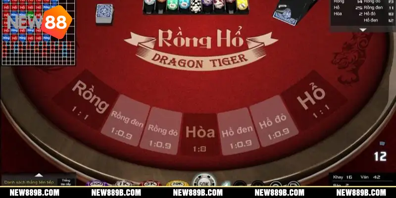 Chơi Rồng Hổ đơn giản tại AE Casino