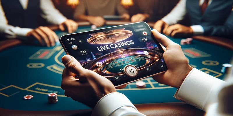 Live casino dễ dàng mang tiền về