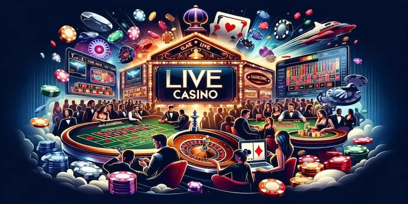 Live casino sở hữu kho game vô cùng phong phú và đa dạng