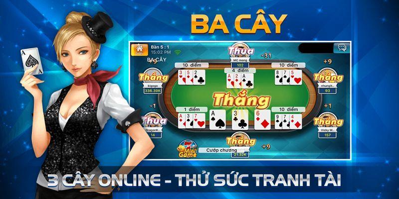 Tham khảo cách tính điểm trong game bài ba lá